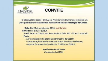 Audiência Pública Conjunta 