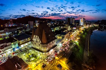 Foto de Blumenau está em exposição na capital dos Estados Unidos