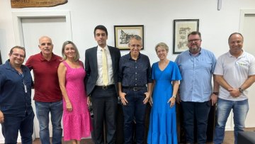 Prefeito recebe nova diretoria do Observatório Social de Blumenau